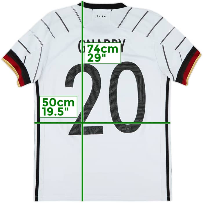 2020-21 Germany Home Shirt Gnabry #20 - 6/10 - (M)