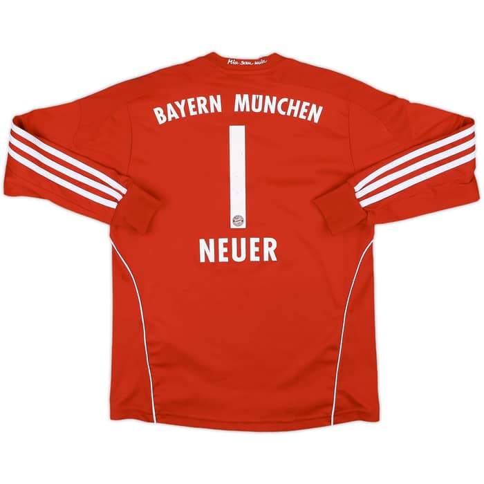 2013-14 Bayern Munich GK Shirt Neuer #1 - 7/10 - (M.Boys)