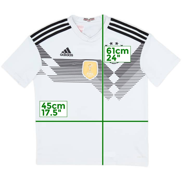 2018-19 Germany Home Shirt - 7/10 - (L.Boys)