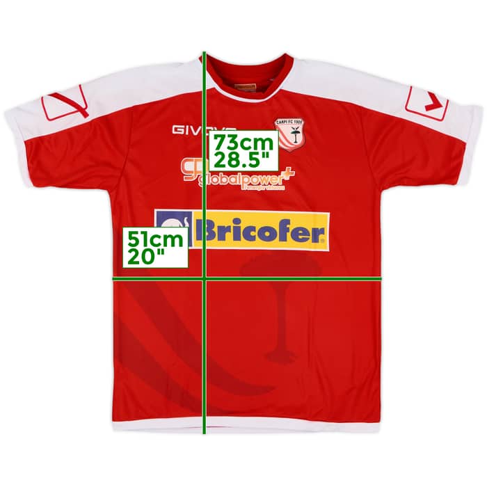 2020-21 Carpi Away Shirt - 9/10 - (L)