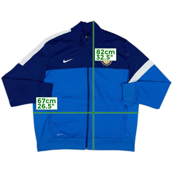2012-13 Inter Milan Nike Track Jacket - 5/10 - (XXL)