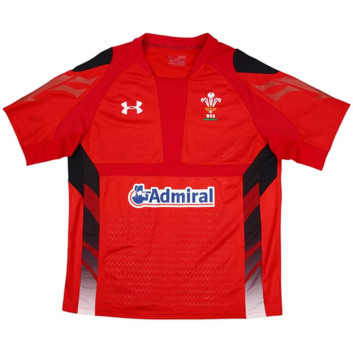 2013-14 Wales Rugby Union Home Shirt - 9/10 - (XL)
