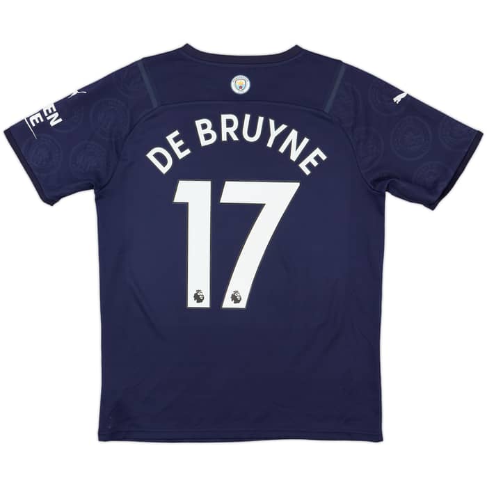2021-22 Manchester City Third Shirt De Bruyne #17 - 8/10 - (M)