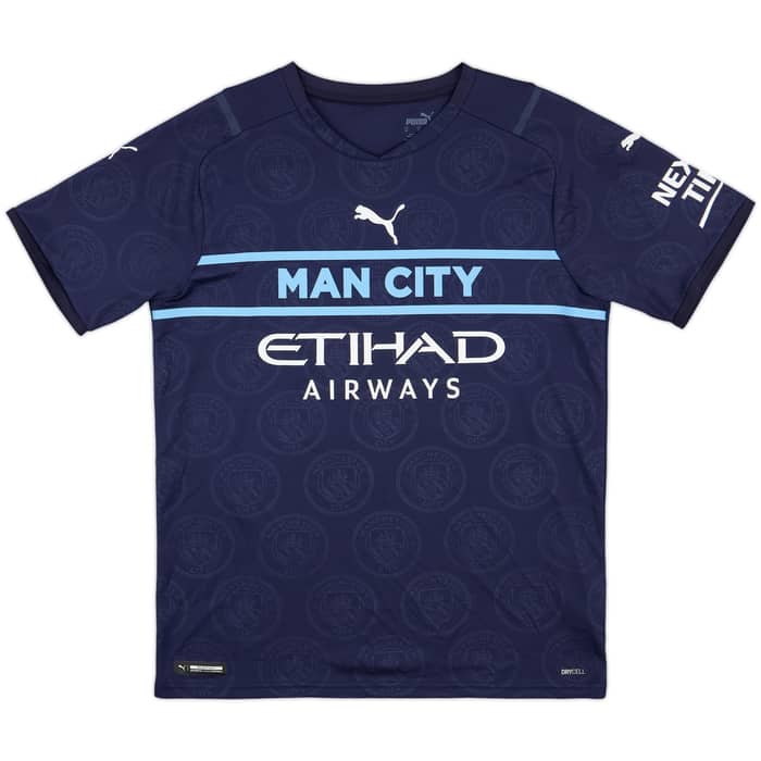 2021-22 Manchester City Third Shirt De Bruyne #17 - 8/10 - (M)