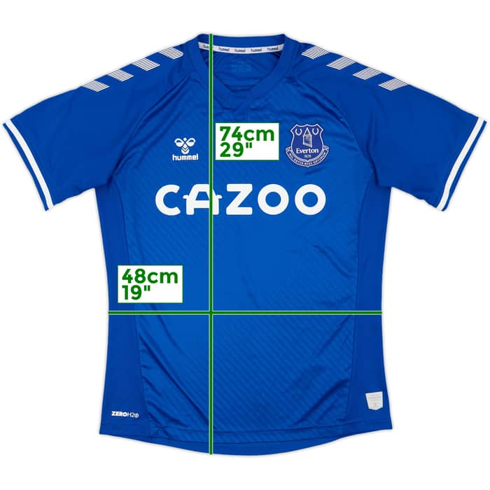 2020-21 Everton Home Shirt - 7/10 - (L)