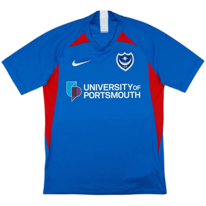 2019-20 Portsmouth Home Shirt - 7/10 - (M)