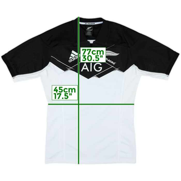 2016 New Zealand All Blacks Rugby Away Shirt - 9/10 - (M)