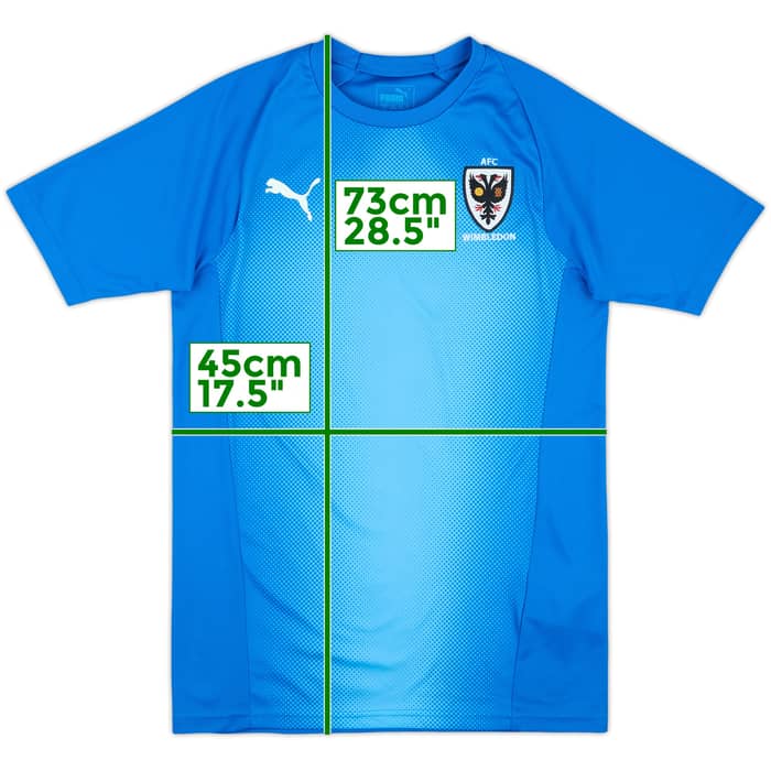 2018-19 AFC Wimbledon Puma Training Shirt - 10/10 - (S)