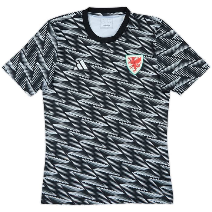 2022-23 Wales adidas Training Shirt - 9/10 - (S)