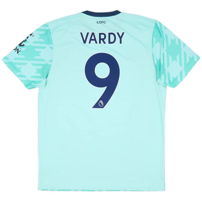 2021-22 Leicester City Away Shirt Vardy #9 - 7/10 - (L)