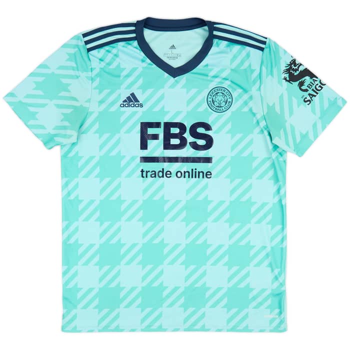 2021-22 Leicester City Away Shirt Vardy #9 - 7/10 - (L)