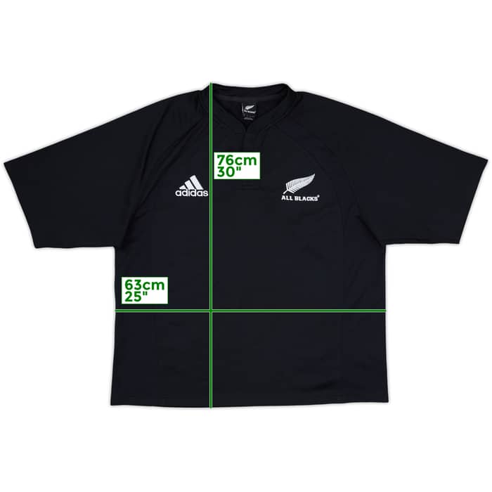 2004-05 New Zealand Rugby Home Shirt - 9/10 - (XL)