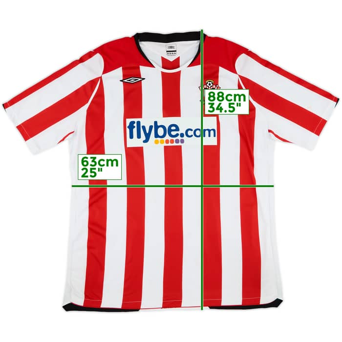 2008-10 Southampton Home Shirt - 7/10 - (3XL)