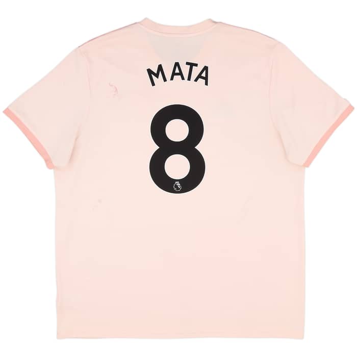 2018-19 Manchester United Away Shirt Mata #8 - 7/10 - (XXL)