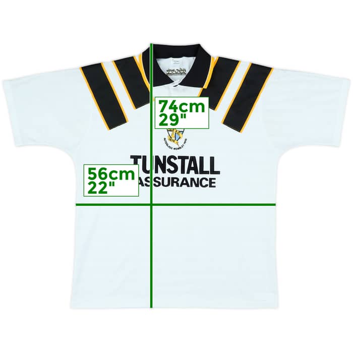 1993-95 Port Vale Home Shirt - 7/10 - (L)