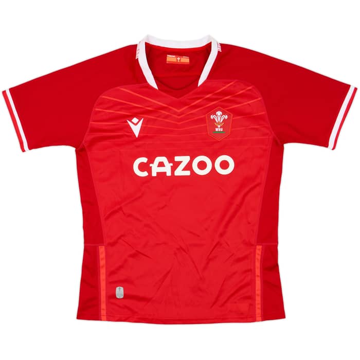 2021-22 Wales Rugby Home Shirt - 10/10 - (M)