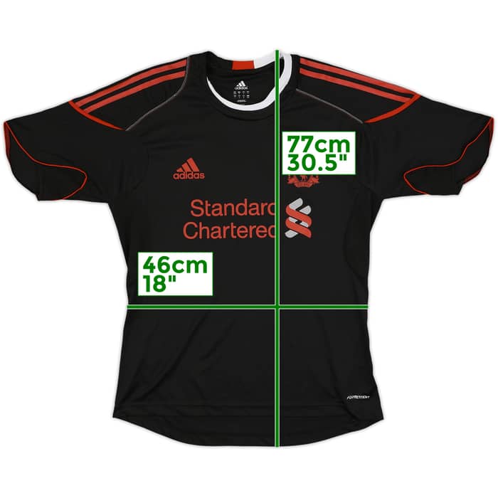 2010-11 Liverpool adidas Formotion Training Shirt - 8/10 - (M/L)