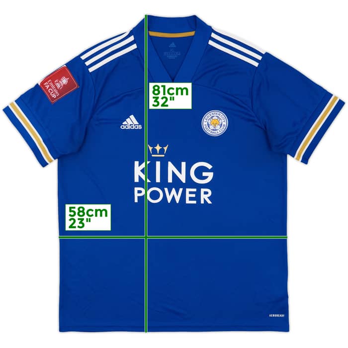 2020-21 Leicester Home Shirt - 7/10 - (XL)