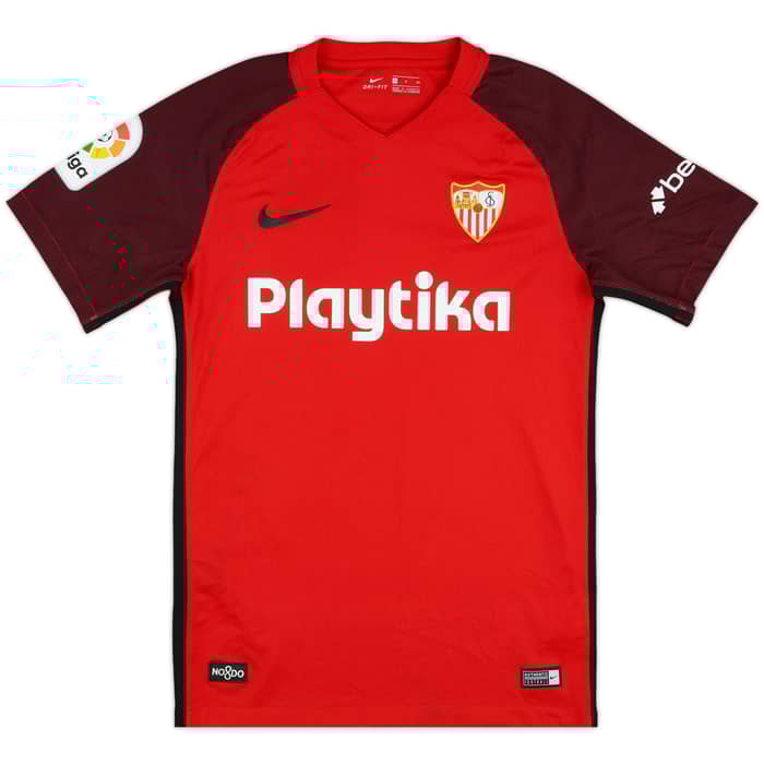 2018-19 Sevilla Away Shirt J.Navas #16 - 10/10 - (S)