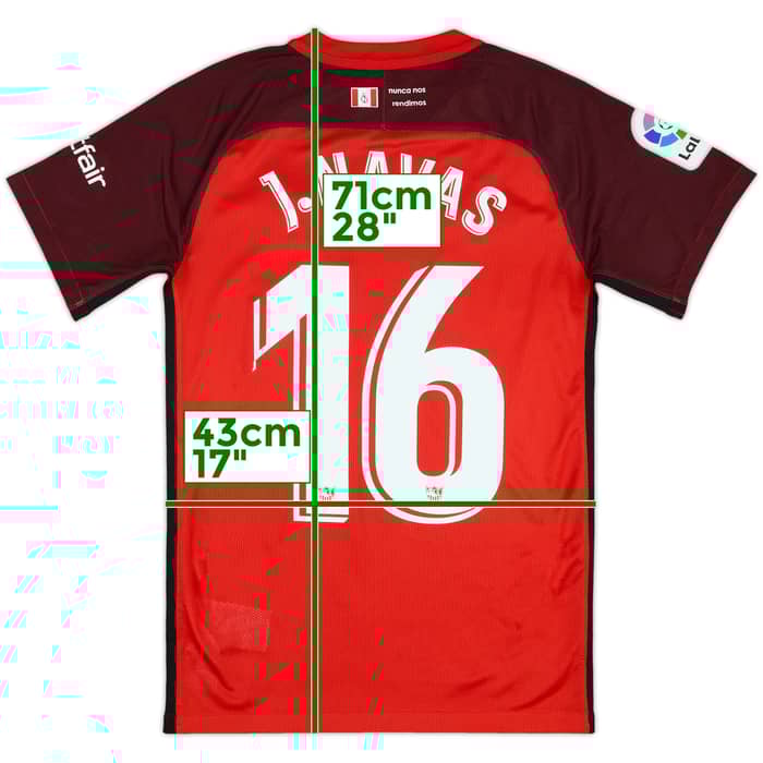 2018-19 Sevilla Away Shirt J.Navas #16 - 10/10 - (S)