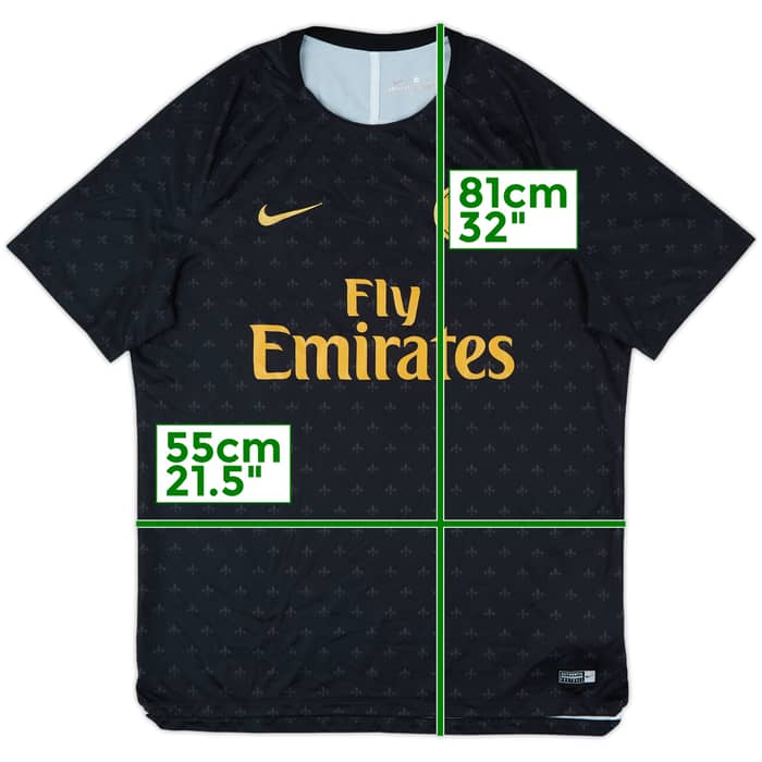 2019-20 Paris Saint-Germain Nike Training Shirt - 9/10 - (XL)