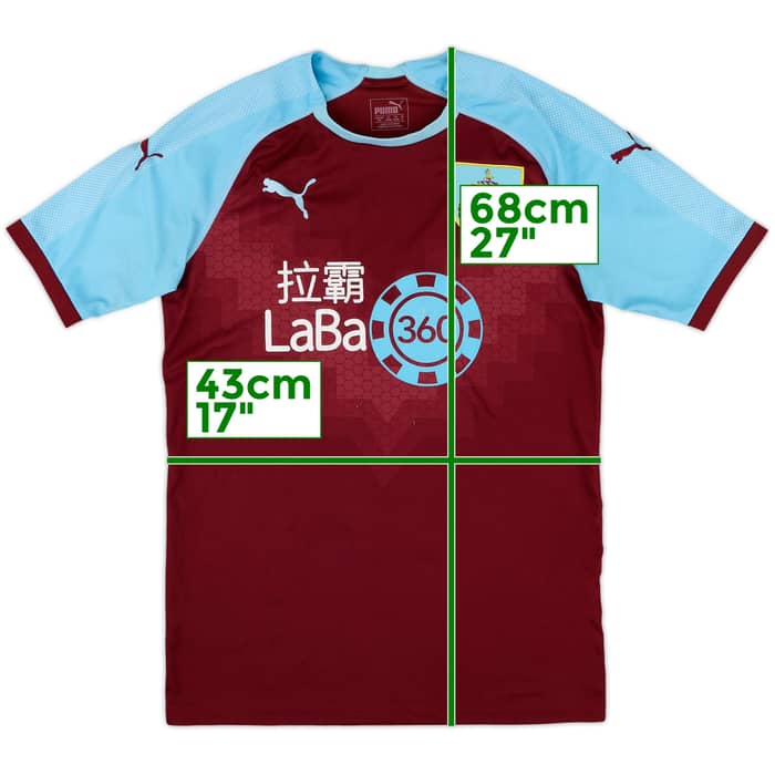 2018-19 Burnley Home Shirt - 5/10 - (S)