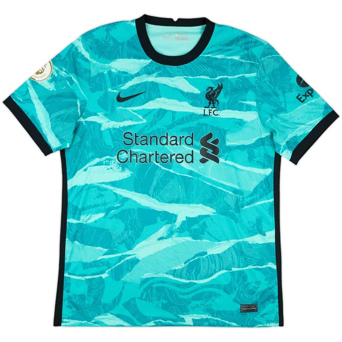 2020-21 Liverpool Away Shirt Virgil #4 - 10/10 - (L)