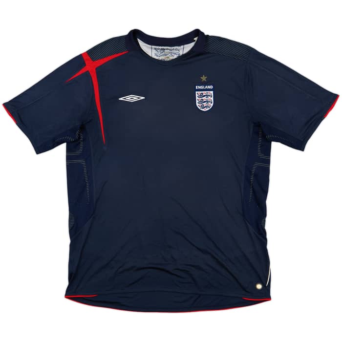 2005-06 England GK S/S Shirt - 6/10 - (XXL)