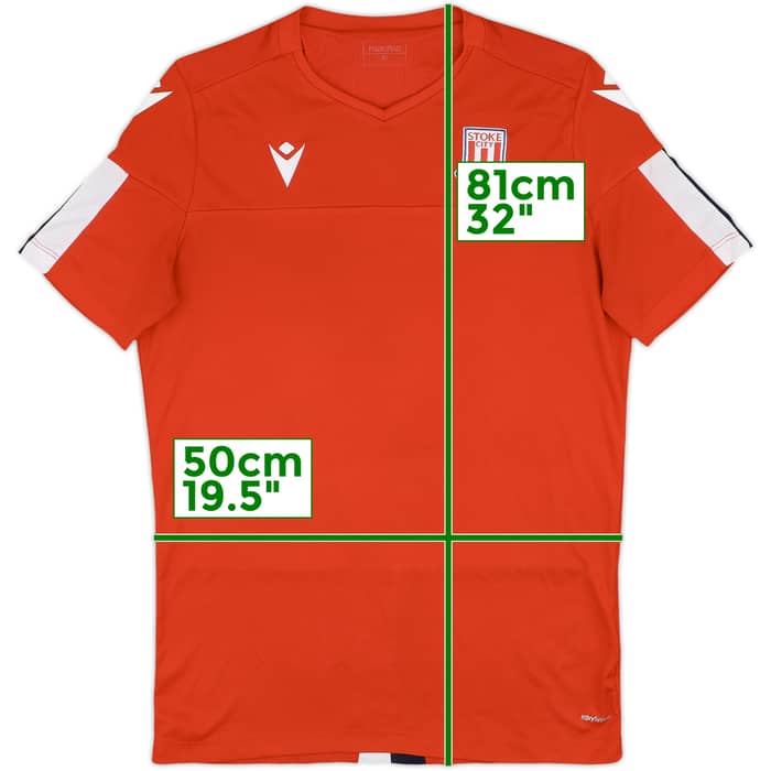 2019-20 Stoke City Macron Training Shirt - 7/10 - (XL)