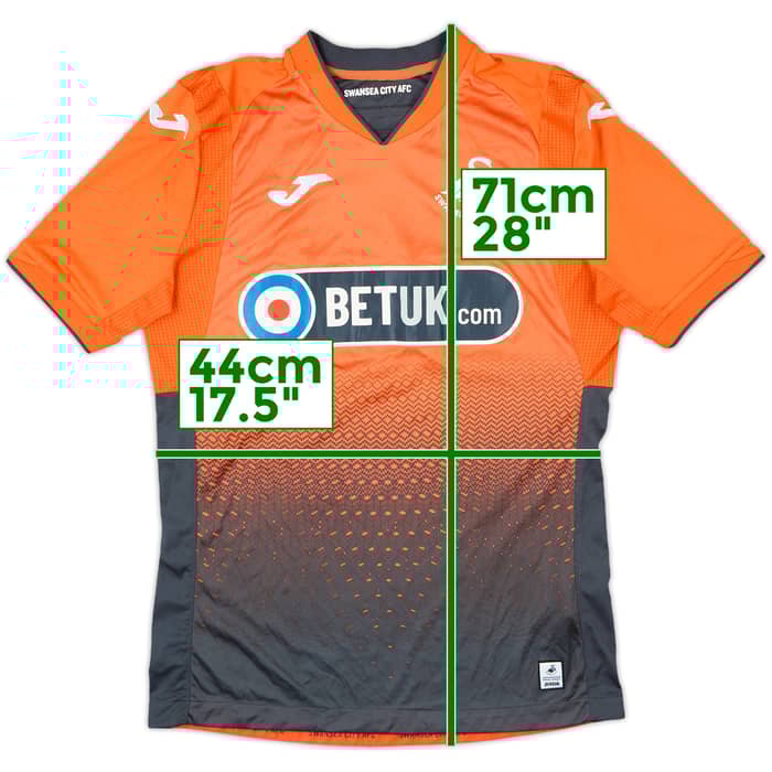 2018-19 Swansea City Away Shirt - 9/10 - (S)