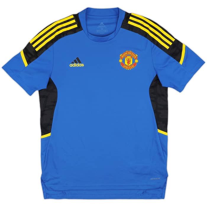 2021-22 Manchester United adidas Training Shirt - 9/10 - (M)