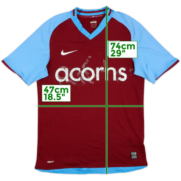 2008-09 Aston Villa Home Shirt - 4/10 - (S)