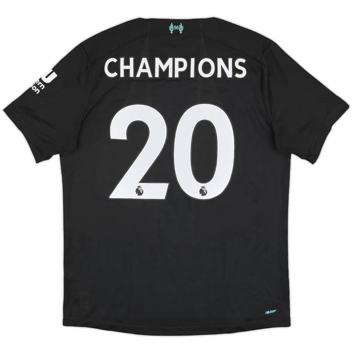 2019-20 Liverpool Third Shirt Champions #20 - 8/10 - (L)