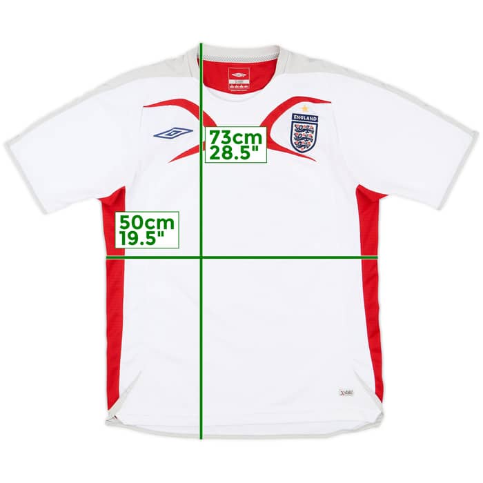 2005-06 England Umbro Training Shirt - 9/10 - (M)