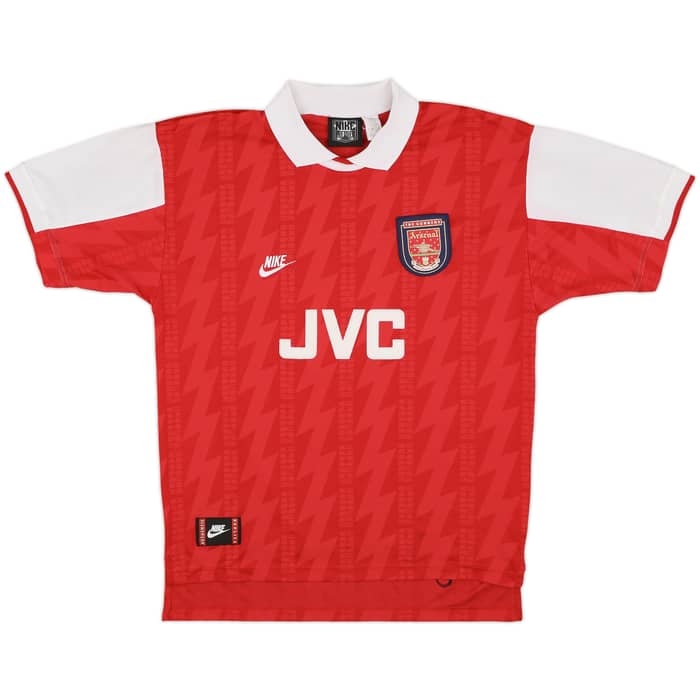 1994-96 Arsenal Home Shirt Wright #8 - 10/10 - (XL)