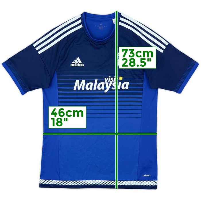 2015-16 Cardiff Home Shirt - 9/10 - (M)