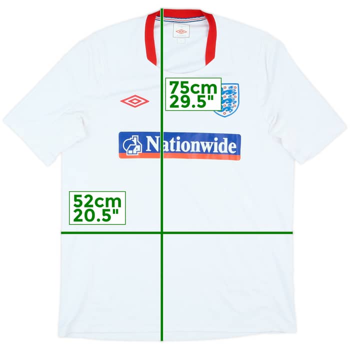 2010-12 England Umbro Training Shirt - 8/10 - (M)