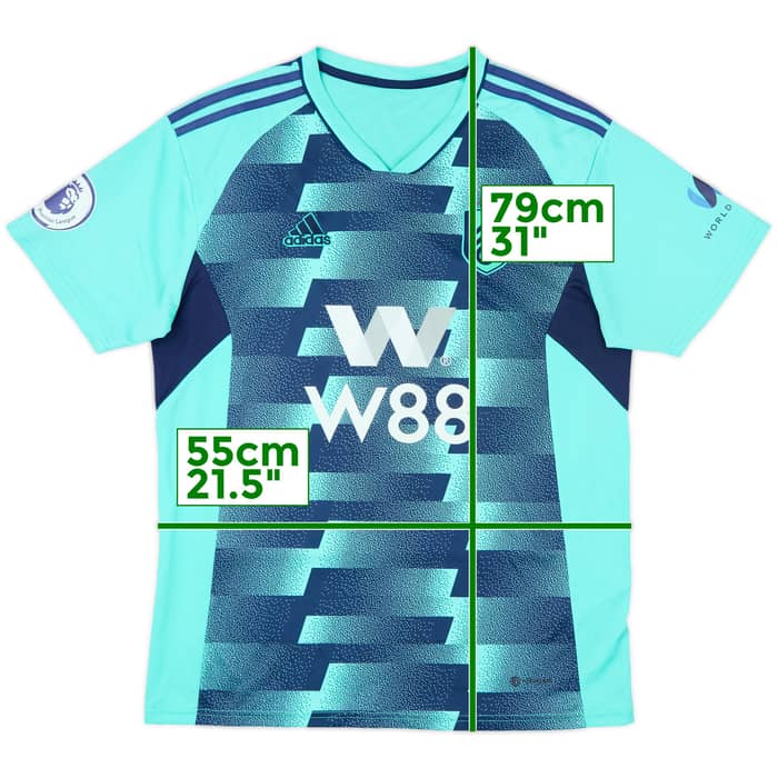2022-23 Fulham Away Shirt - 7/10 - (L)