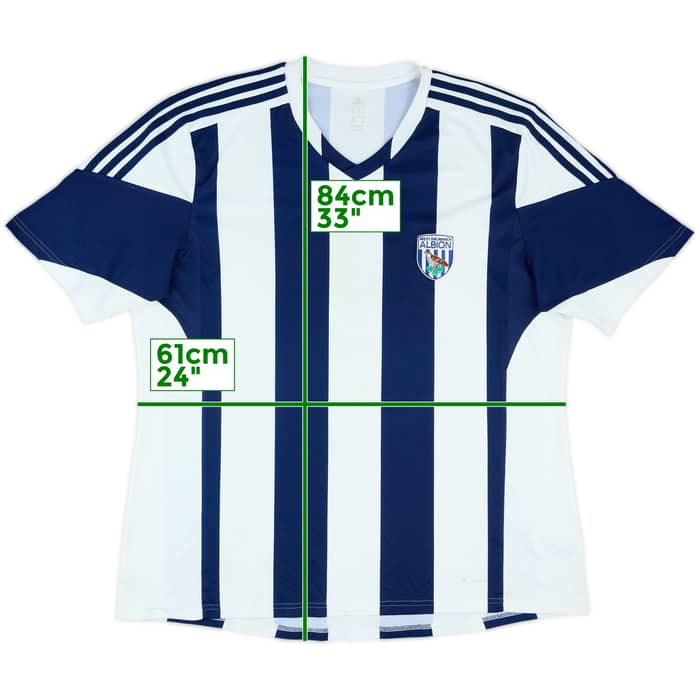 2013-14 West Brom Home Shirt - 6/10 - (XXL)