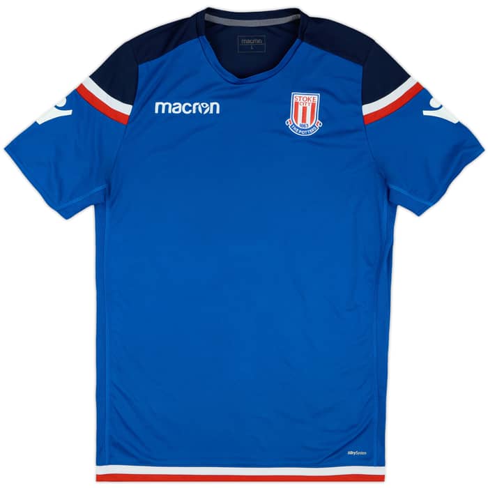 2017-18 Stoke City Macron Training Shirt - 6/10 - (L)