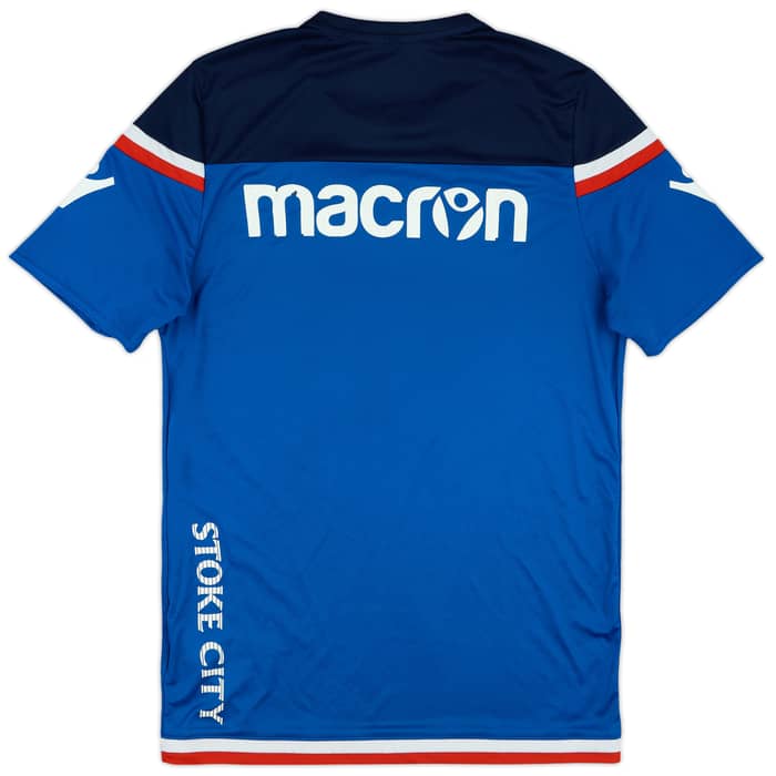 2017-18 Stoke City Macron Training Shirt - 6/10 - (L)