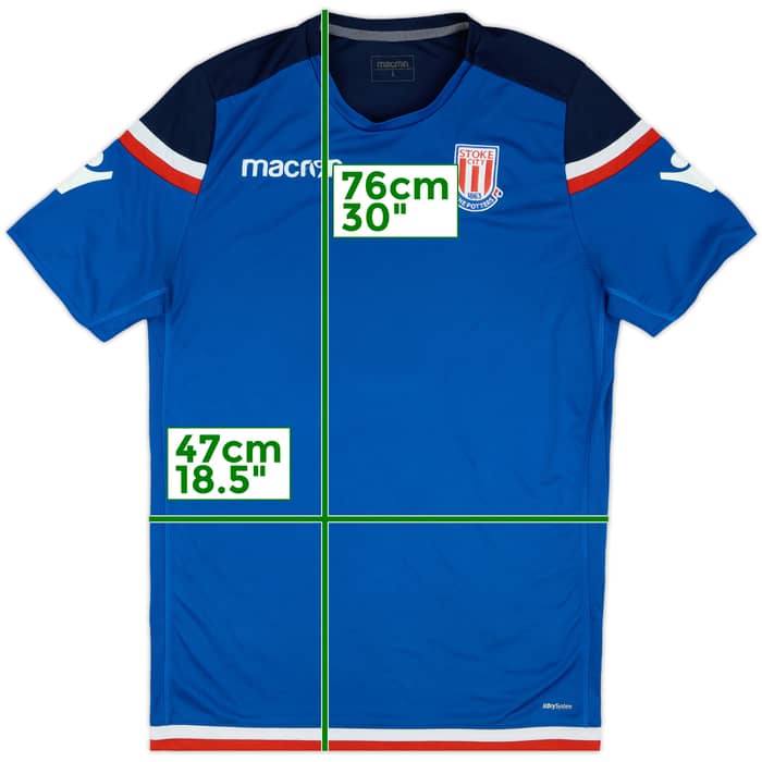 2017-18 Stoke City Macron Training Shirt - 6/10 - (L)