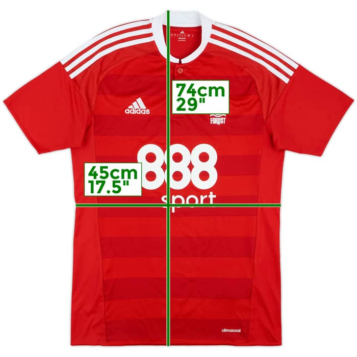 2016-17 Nottingham Forest Home Shirt - 7/10 - (S)