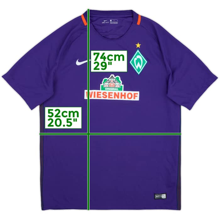 2016-17 Werder Bremen Away Shirt - 8/10 - (L)