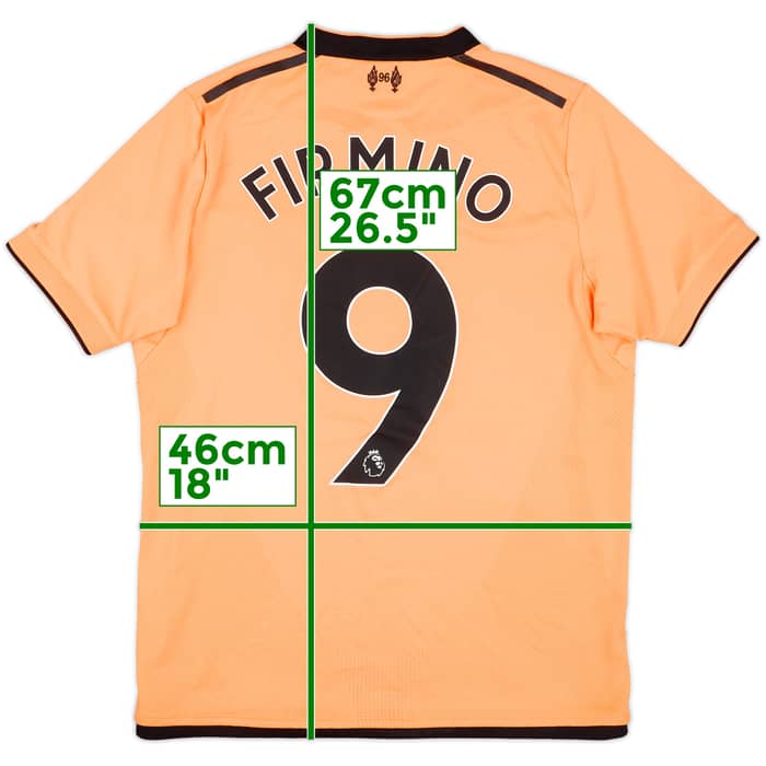 2017-18 Liverpool 125 Years Third Shirt Firmino #9 - 7/10 - (XL.Boys)