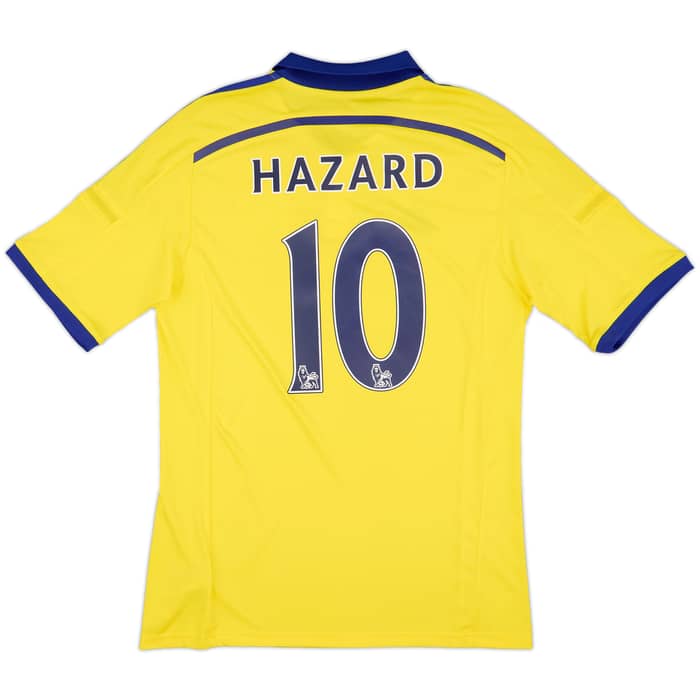 2014-15 Chelsea Away Shirt Hazard #10 - 8/10 - (M)