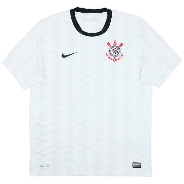 2012-13 Corinthians Home Shirt #9 - 8/10 - (L)