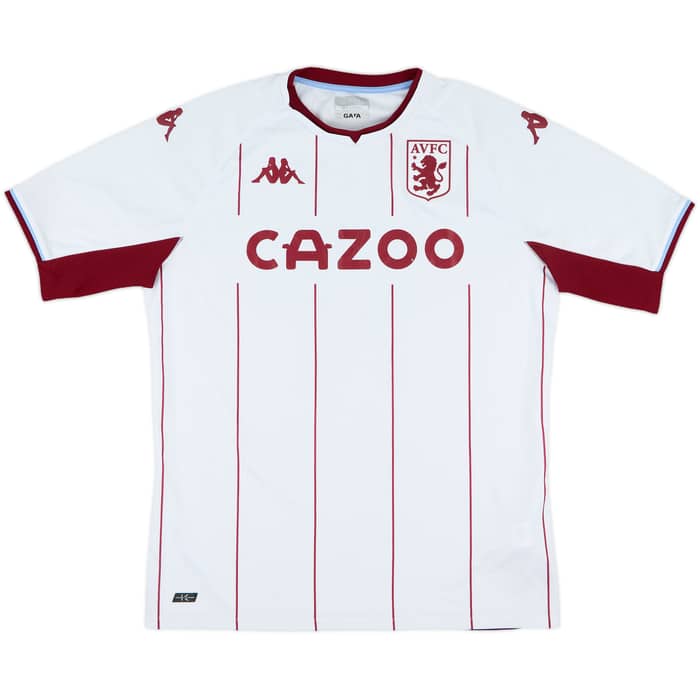 2021-22 Aston Villa Away Shirt Watkins #11 - 9/10 - (XL)