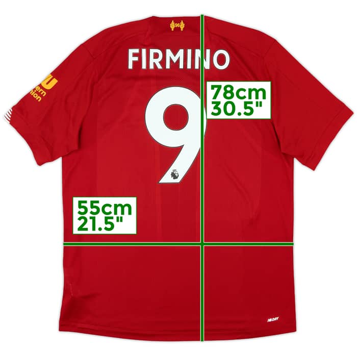 2019-20 Liverpool Home Shirt Firmino #9 - 10/10 - (L)