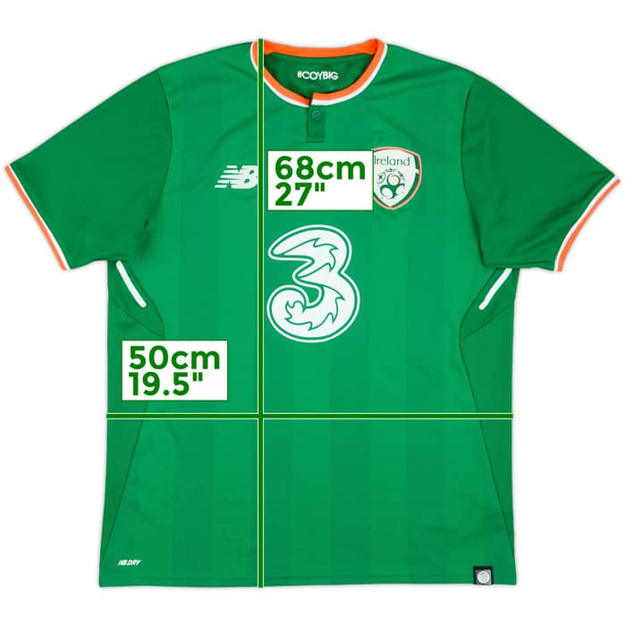 2017-18 Ireland Home Shirt - 5/10 - (M)